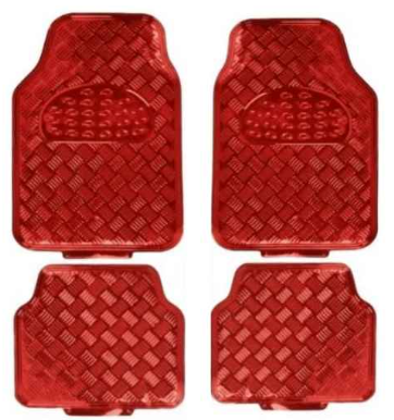 Cubre pisos efecto metalizado