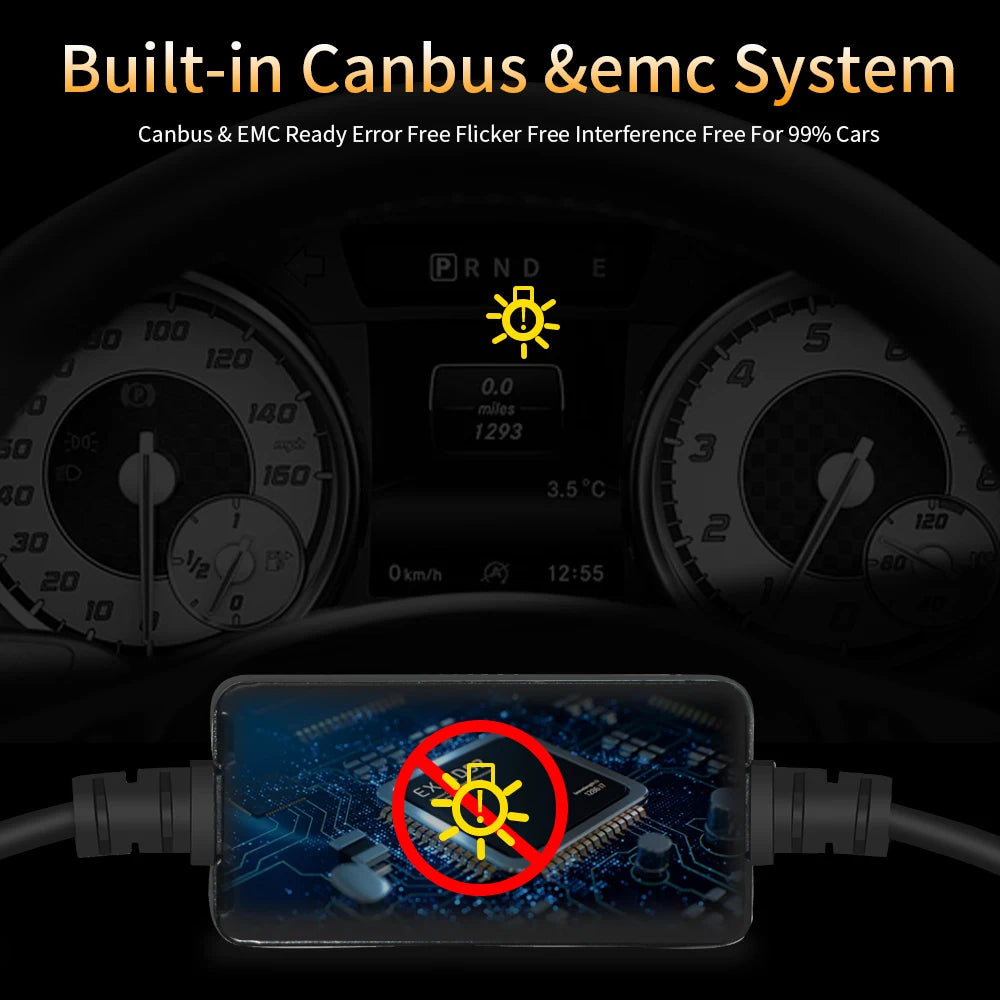 LED Uttril 300W 30000LM 6000K CANBUS H4 H7 H1 9005/HB3 H8 H11 9006/HB4